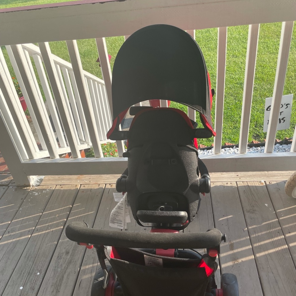 3 n 1 smartrike black/red